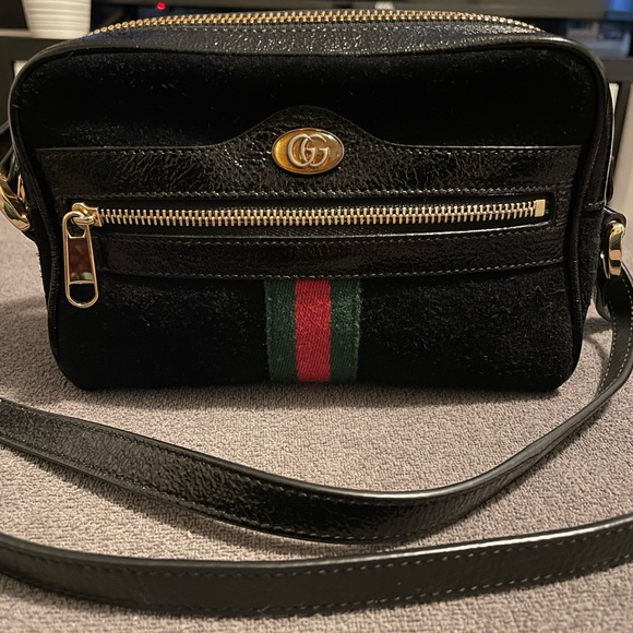 Authentic - Excellent condition • Gucci Ophidia GG Supreme Mini bag - Picture 2 of 6